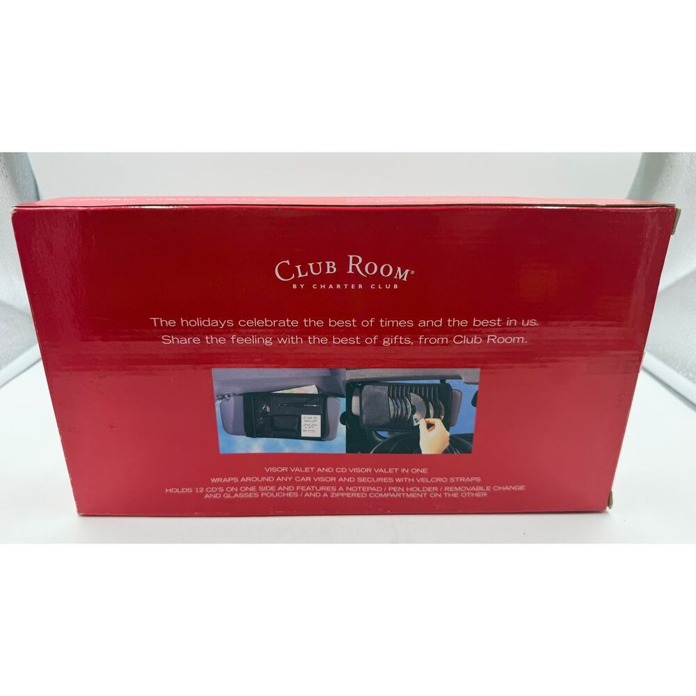 CD Visor Valet And Visor Valet In One Hold 12 CD's Wrap Around Any Car Visor - Picture 3 of 4